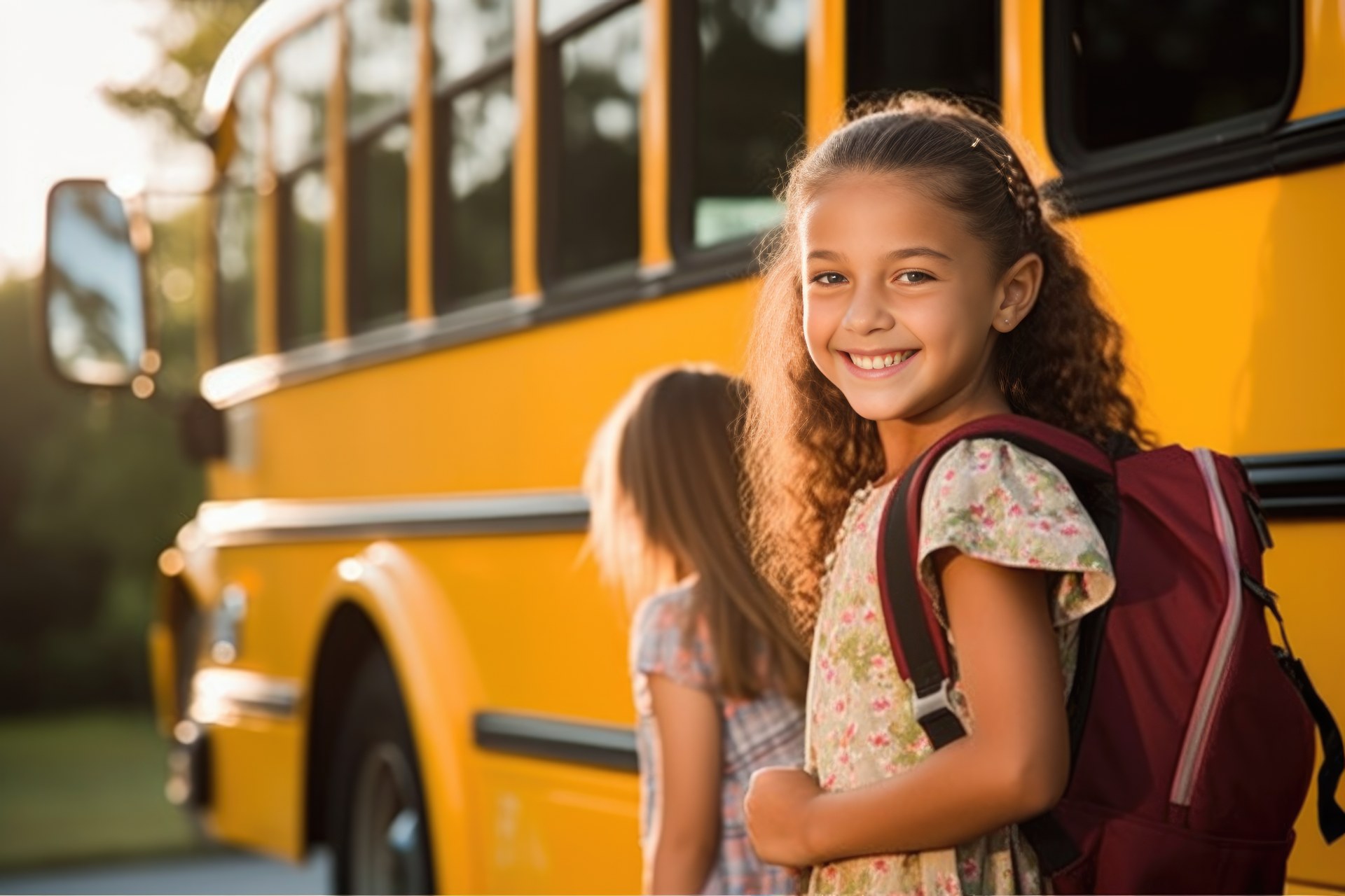 little-girl-walking-to-school-bus