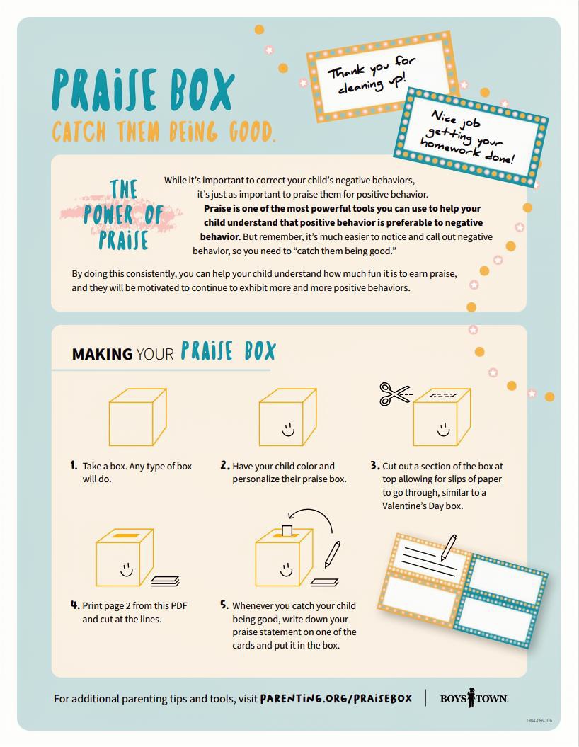 Praise Box – Toddler (Alternate) PDF