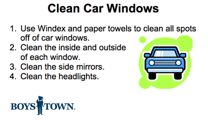 Clean Car Window